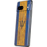 Barbados Flag Dark Wood Pixel Skins